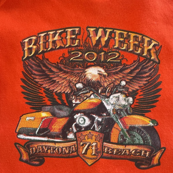Youth 2012 Champion Daytona Beach Bike Week Hoodie - Picture 4 of 9